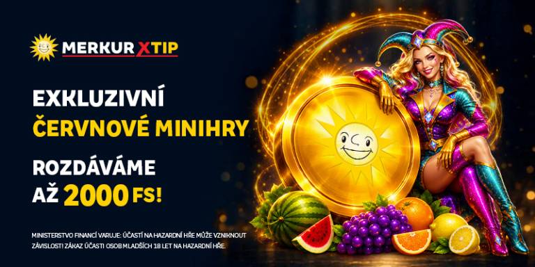 MerkurXtip: přehled bonusů 8. – 14.6.